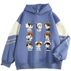 babyhealthy Bangchan Hoodie Felix Sweatshirt Hyunjin Minho Seungmin Fans Hooded Sweater Shirt Merch for Women