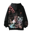 Women Men Japanese Anime Hoodie, Y2K Sakura Aesthetic Harajuku Korean Hooded Sweatshirt Long Sleeve Clothes