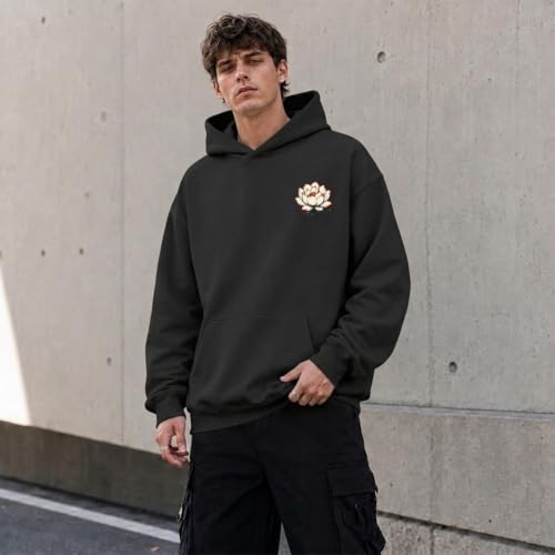 Japanese Hoodies for Men Graphic Japan Anime Harajuku Sweatshirt Vintage Streetwear Designer Hoodie