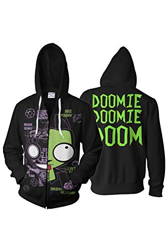 Anime Men Hoodies Cosplay Jacket Adult Casual Hooded Sweatshirt Coat