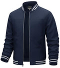 TACVASEN Mens Jacket Bomber Lightweight Windproof Coat for Daily Wear