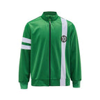Ben Tennyson Cosplay Costume Green Ben Jacket Hoodies Zipper Coat Sweatshirt Halloween Outfits