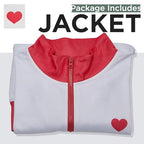 Zombie Costume Jacket Adult Men Women TV Cosplay Sweatshirt Coat Hoodie