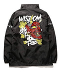 AITFINEISM Men's Lightweight Windbreaker Jacket Casual Zip Up Jackets With Hooded