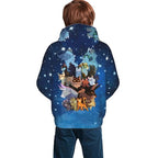 Warriors Cats Hoodie Kids Youth Hooded Sweatshirt Long Sleeve Pullover With Pocket Hoodies For Teens Boys Girls