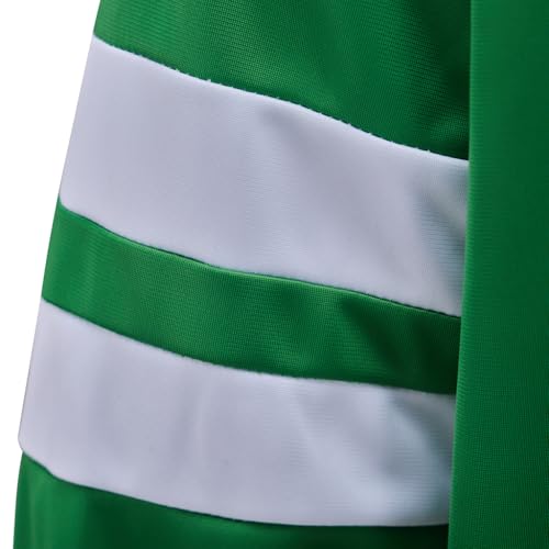 Ben Tennyson Cosplay Costume Green Ben Jacket Hoodies Zipper Coat Sweatshirt Halloween Outfits
