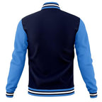 KXK Men’s Fashion Varsity Jacket Causal Cotton Letterman Baseball Bomber Jacket Lightweight Coat