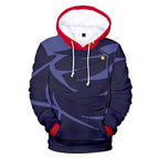 Adult Anime Cosplay Costume 3D Hoodie Novelty Pullover Sweatshirt