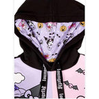 Loungefly LF SANRIO KUROMI AND MY MELODI HALLOWEEN HOODED SWEATSHIRT