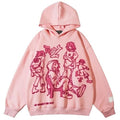 Y2k Hoodie Men Women Aesthetic Graphic Hoodies Pullover Sweatshirt Hip Hop Goth Grunge Harajuku Jacket