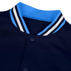 KXK Men’s Fashion Varsity Jacket Causal Cotton Letterman Baseball Bomber Jacket Lightweight Coat