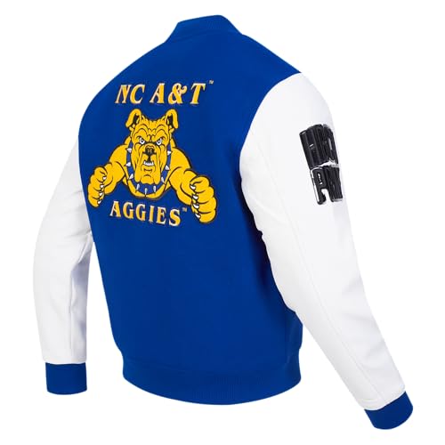 Pro Standard Mens College Classic Chenille Wool Varsity Jacket