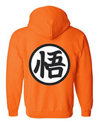 ALLNTRENDS Training Symbol Full Zip Hoodie Sweatshirt Anime Cool Graphic Top