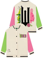 Wicked Jacket, Glinda And Elphaba Girls Bomber Jacket, Cotton Kids Varsity Jackets, Girls Jackets