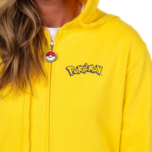 Mad Engine Pokemon Hoodie Women's Character Hooded Costume Sweatshirt