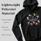 Graphic Hoodies for Men Women, Black Hoodie Men Women, Funny Novelty Pullover Hoodie, Sweatshirt Trendy Hoodies 2026