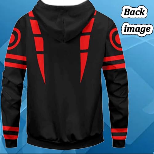 MEADOO Anime JJK Cosplay Pullover Sweatshirt Jujutsu Yuuji Hoodie For Unisex 3D Novelty Hooded Sweater Jacket Coat