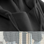 Unisex Anime Hoodie Cosplay Costume Men Black 3D Novelty Hooded Sweatshirt Pullover Jacket Outerwear Coat for Women (M-Black-2)