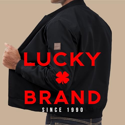 Lucky Brand Mens Bomber Jacket
