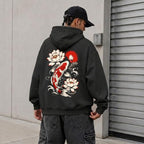 Japanese Hoodies for Men Graphic Japan Anime Harajuku Sweatshirt Vintage Streetwear Designer Hoodie
