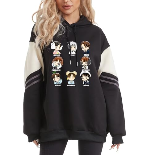 babyhealthy Bangchan Hoodie Felix Sweatshirt Hyunjin Minho Seungmin Fans Hooded Sweater Shirt Merch for Women