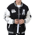 Varsity Jacket Unisex Y2K Embroidered Letterman Bomber Jacket Casual Baseball Jackets
