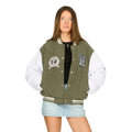 Forever 21 Women's Oversized Corduroy Bomber Jacket