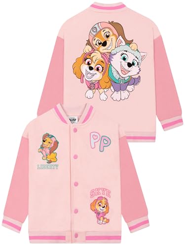 Paw Patrol Jacket, Everest, Liberty And Skye Girls Jacket, Cotton Kids Varsity Jackets, Skye Bomber Coat