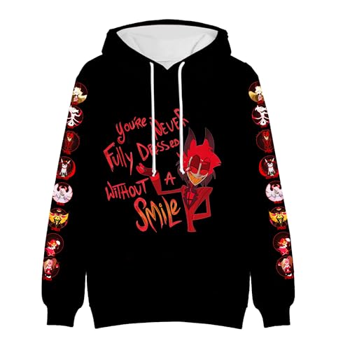 Alastor Hoodie Costume Cosplay Sweatshirt Sweater Hooded