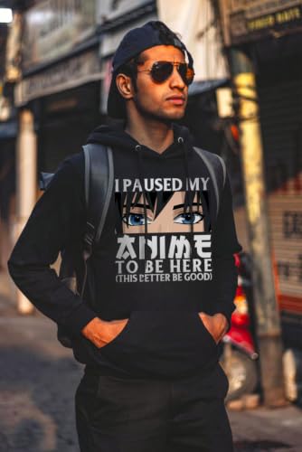 Anime Hoody for Men Teen Boys-Classic Long Sleeve Casual Sweatshirt