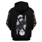 Gojo Satoru Hoodie Costume Cosplay Sweatshirt Sweater 3D Novelty Hooded Pullover for Men Women