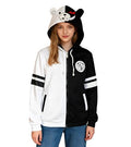 Markest Unisex Black White Bear Hoodies Jacket Uniform Anime Cosplay Costume Novelty Outfit
