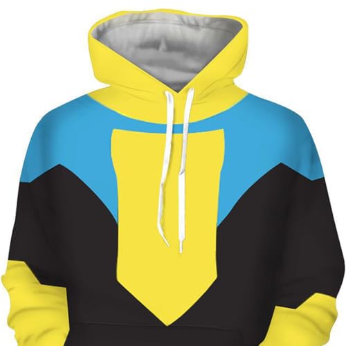 Adult Anime Cosplay Costume Novelty 3D Printed Hoodie Hero Cosplay Pullover Hoodie