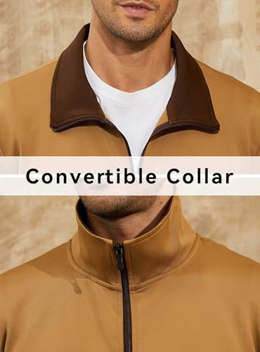 HYPESTFIT Men’s Retro Track Jackets, Relaxed Fit