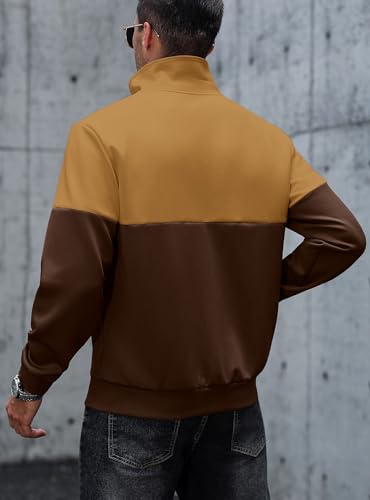 HYPESTFIT Men’s Retro Track Jackets, Relaxed Fit