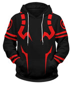 ACEFAST INC Yuji Itadori Hoodie Adult Anime Cosplay Costume Ryomen Sukuna 3D Printed Sweater Pullover Sweatshirt