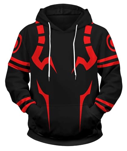 ACEFAST INC Yuji Itadori Hoodie Adult Anime Cosplay Costume Ryomen Sukuna 3D Printed Sweater Pullover Sweatshirt