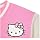 Hello Kitty Girls Varsity Jacket - Button Front Letterman Girls Bomber Jacket for Kids, 7