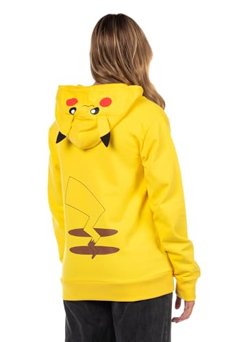 Mad Engine Pokemon Hoodie Women's Character Hooded Costume Sweatshirt
