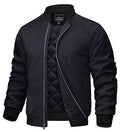 TACVASEN Men's Bomber Jacket Fall Winter Warm Full Zip Windbreaker Jackets