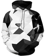 Graphic Hoodies for Men Funny Novelty Pullover Sweatshirt Xmas Gifts Anime