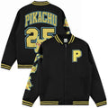 Pokemon Varsity Bomber Jacket for Men - Classic Mens Varsity Jackets - Jackets for Men Made with Soft Polyester Fabric