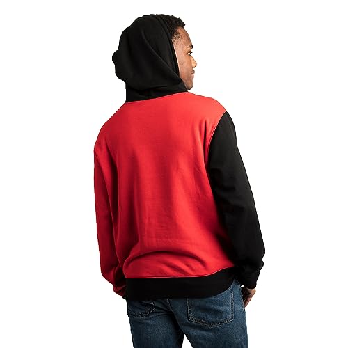 Bioworld Naruto Hoodie Men's Akatsuki Collegiate Pullover Hooded Sweatshirt