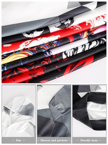 Mens Graphic Hoodies Pullover Cool Designer Sweatshirts for Men Anime