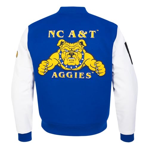 Pro Standard Mens College Classic Chenille Wool Varsity Jacket