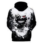 Tokyo Ghoul 3D Funny and Cool Women/men Hoodie Sweatshirt Hip Hop Sportswear Unisex Size Hoodies 4XL