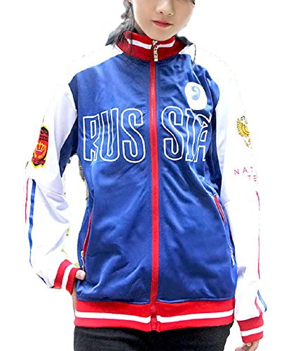 GK-O YURI on ICE Yuri Plisetsky Hoodies Cosplay Jacket Russia
