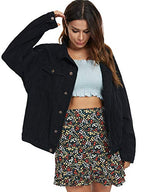 Just Quella Jean Jacket Women Oversized Denim Jacket