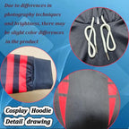 MEADOO Anime JJK Cosplay Pullover Sweatshirt Jujutsu Yuuji Hoodie For Unisex 3D Novelty Hooded Sweater Jacket Coat