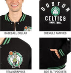 Ultra Game Men’s NBA Official Game Time Varsity Jacket